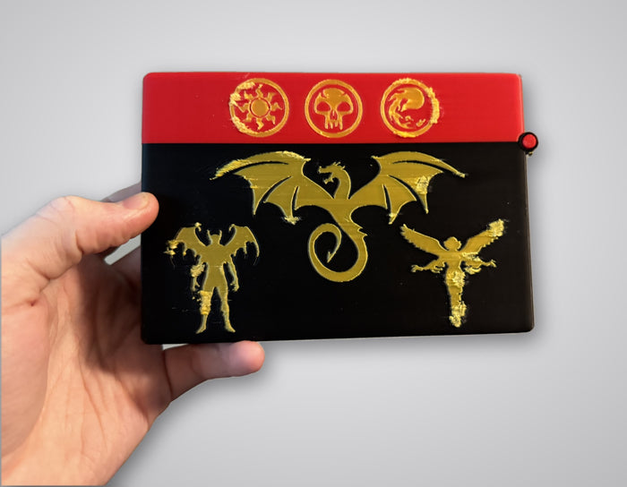 Kaalia of the Vast Commander deck box, back view