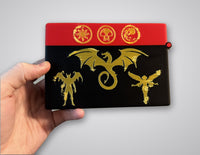 Kaalia of the Vast Commander deck box, back view, digital file preview
