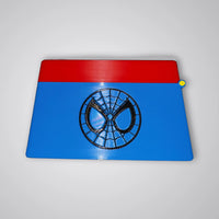 Miles Morales Ultimate Spider-Man MTG deck box, back view, digital file preview