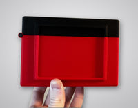 Terra, Herald of Hope Commander deck box, black and red, front view