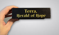Terra, Herald of Hope Commander deck box, top view